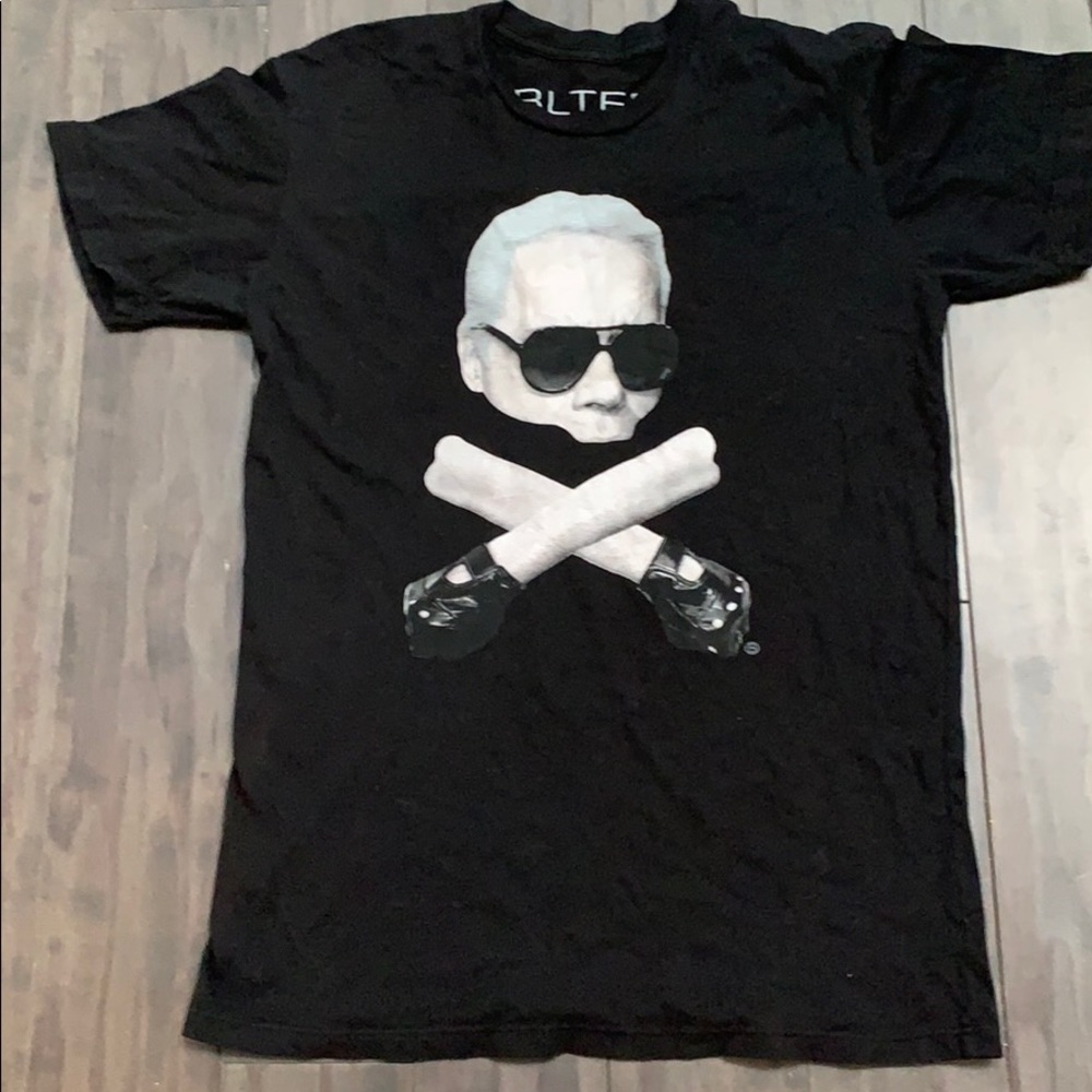 Karl lagerbones t shirt